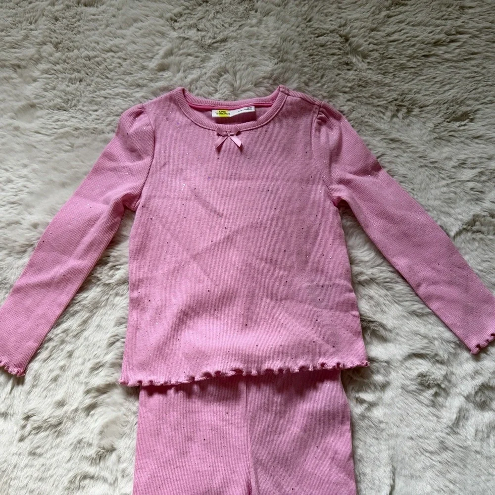 NEW Epic Threads Sparkle Rib Top & Pants 2T